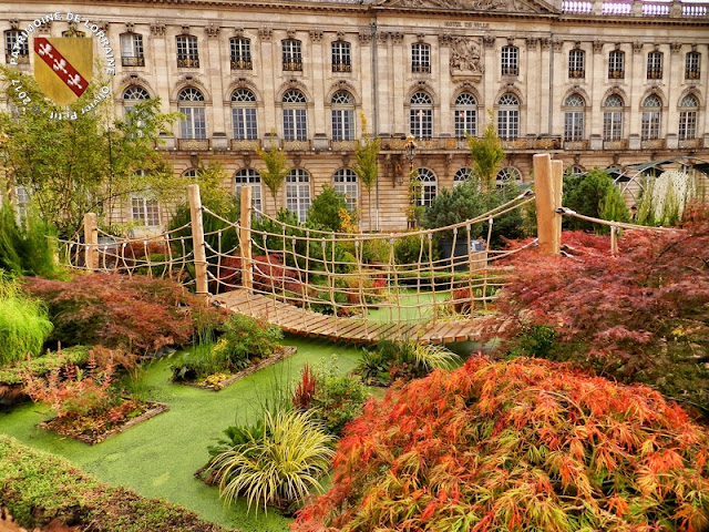 NANCY (54) - Photo du jardin éphémère de la Place Stanislas 2017 !