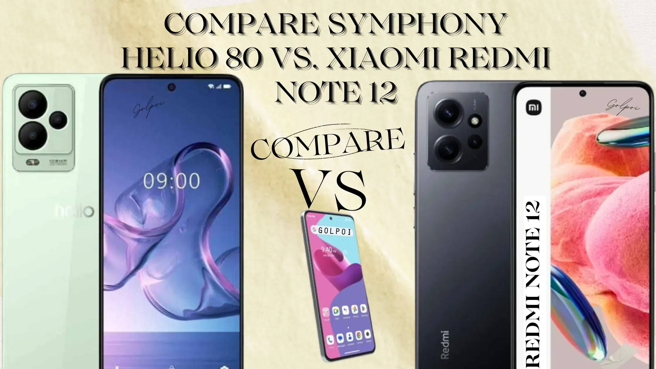 Compare Symphony Helio 80 Vs