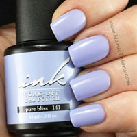 Glam and Glits Ink Gel Polish Pure Bliss Swatch