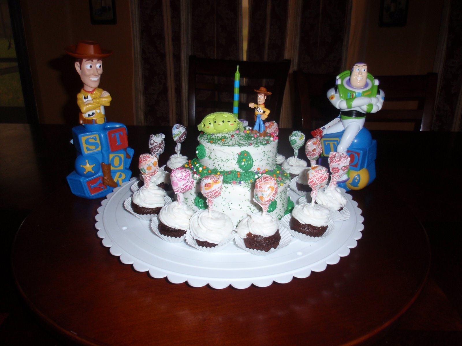 Juneill s Parties Sweets Toy Story cake 1st  birthday  boy 