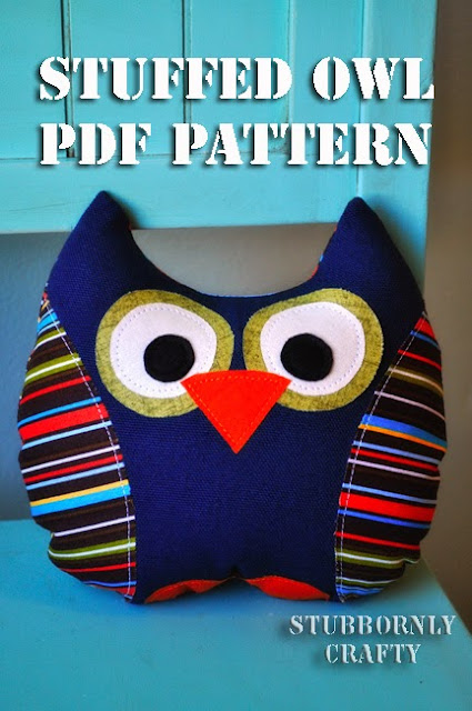 owl toy sewing tutorial