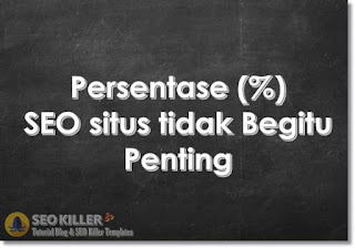 2 Alasan Kenapa skor SEO 100% versi CHKME tidak Penting