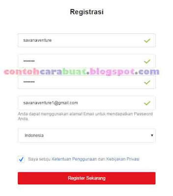 Cara Daftar Akun Point Blank - Registrasi PB Garena Full 