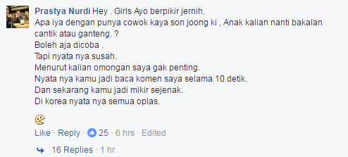 15 Komentar Paling Absurd di Facebook Ini Bikin Nelen Ludah Sendiri