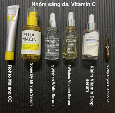 Review nhanh tất cả serum mình có, mình đã trải nghiệm được hơn 14 loại rồi từ giá rẻ đến giá không rẻ tí nào