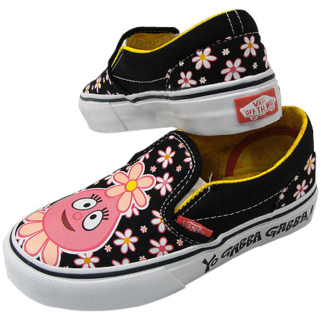 Gabba Gabba Birthday Cake on Slip On Vans Yo Gabba Gabba