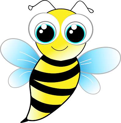 bee clipart cute 