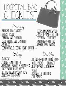 FREE Hospital Bag Checklist Printable #hospitalbag #pregnancy