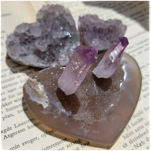 克魯茲紫水晶與心形紫族有助放鬆心情增加思考能力是宇水晶STORE的貨品