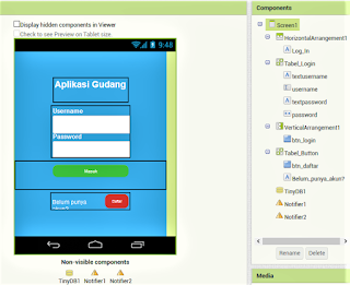 Cara Membuat Aplikasi Gudang Dengan App Inventor 2