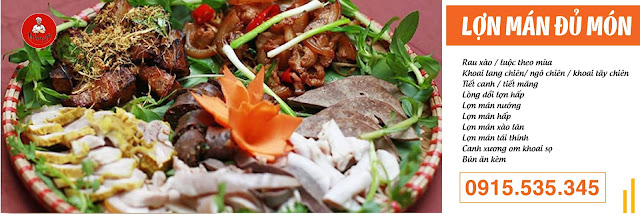 Đặt Lợn Mán Tại Nhà Hoàng Mai 0915535345