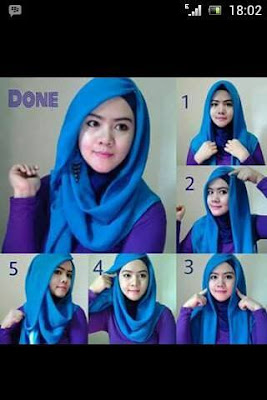 Cara Berhijab Modern Untuk Wajah Bulat 