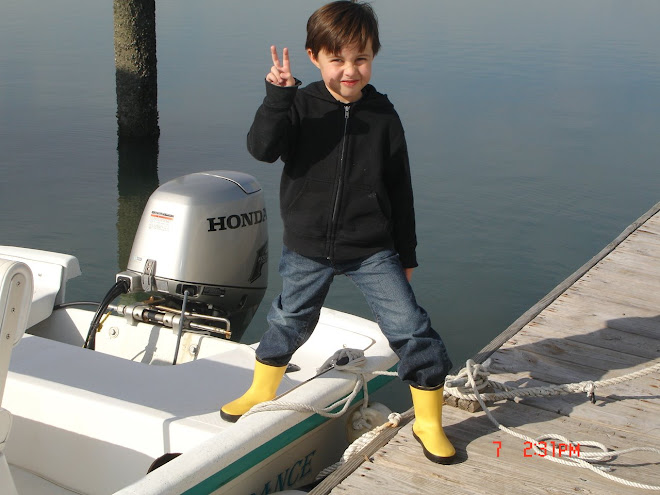 Alex and "Baby Boat"