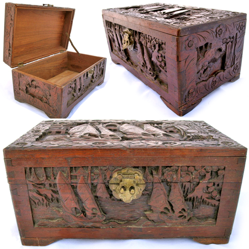 Vintage Wooden Box 7