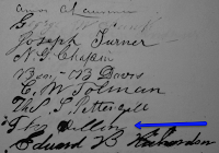 Thomas Dillon's signature