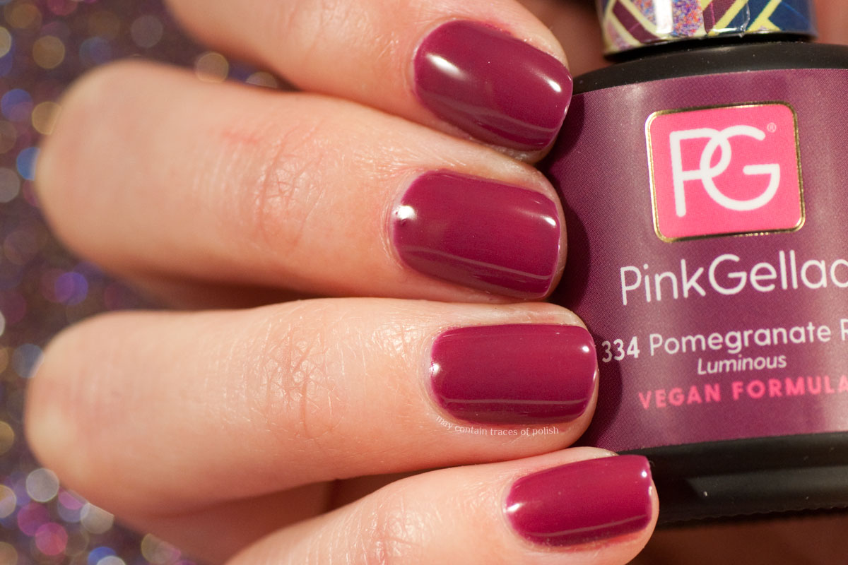 Pink Gellac Luminous Collection - 334 Pomegranate Red