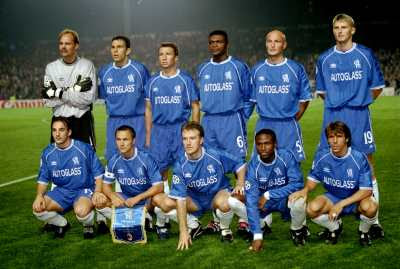 chelsea first team in UCL