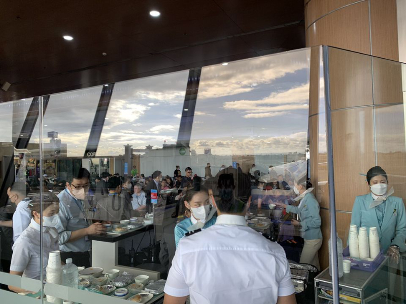 Photo from NAIA: More food packs distributed