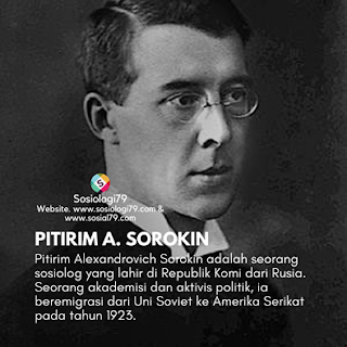 Biografi Pitirim Alexandrovich Sorokin