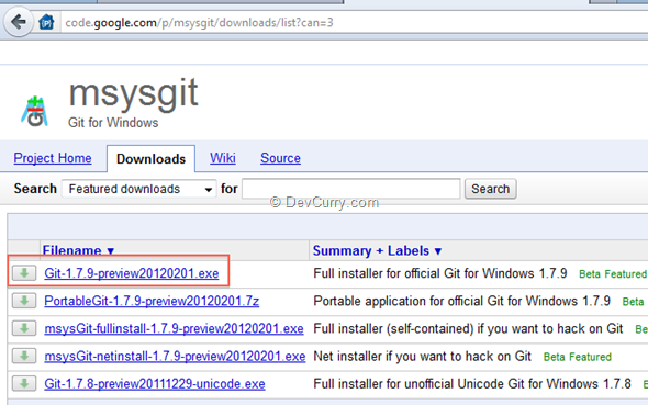 git-setup-download-page