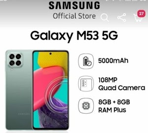  Samsung M53 5G 8/256Gb