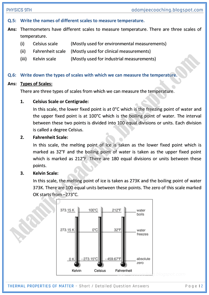 thermal-properties-of-matter-short-and-detailed-question-answers-physics-9th