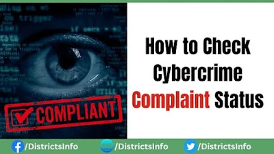 Cybercrime Complaint Status Check Online