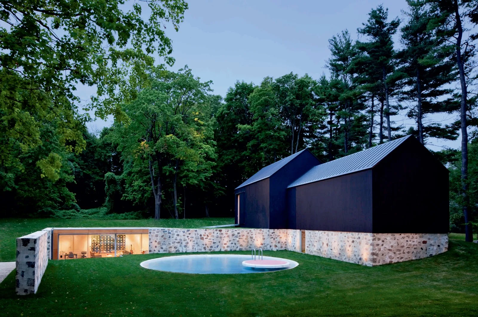 New Canaan, Connecticut, Stati Uniti d&#39;America: Country Estate by Roger Ferris + Partners