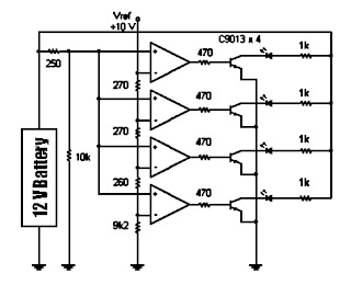 indicator battery level circuit