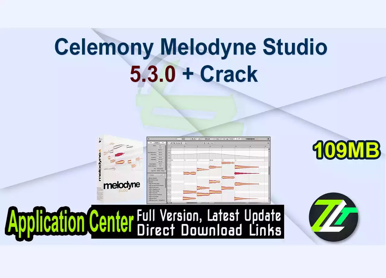 Celemony Melodyne Studio 5.3.0 + Crack