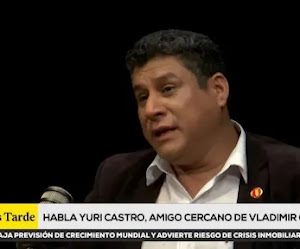 Yuri Castro señala que defensa de Vladimir Cerrón deberá evaluar si se entrega o no para cumplir sentencia