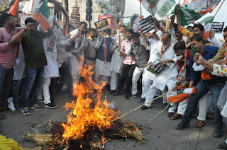 bihar-congress-protest