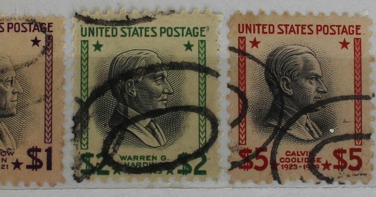 My Postage Stamps Collection: US High Face Values - Pt 2