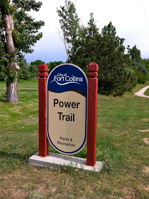 Power Trail, Fort Collins, CO www.thebrighterwriter.blogspot.com #Colorado #Running