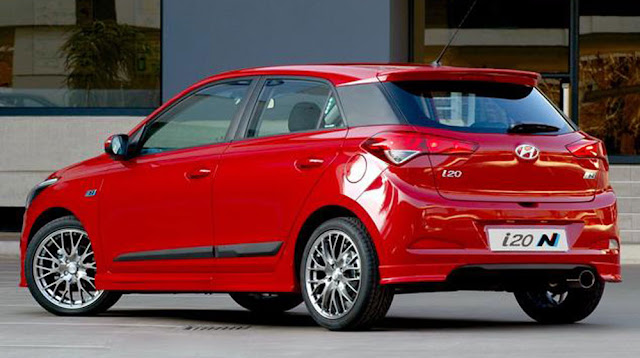 Mẫu xe Hyundai Hyundai i20 N Sport.