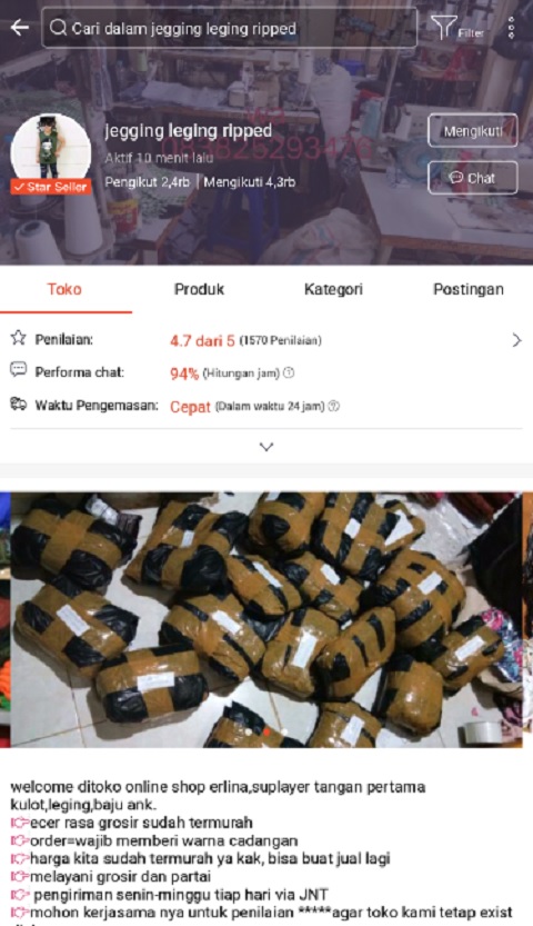 Tutorial di Shopee: Baju Anak