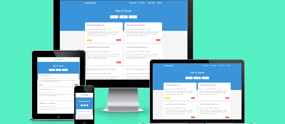 In SEO Read Responsive Blogger Template
