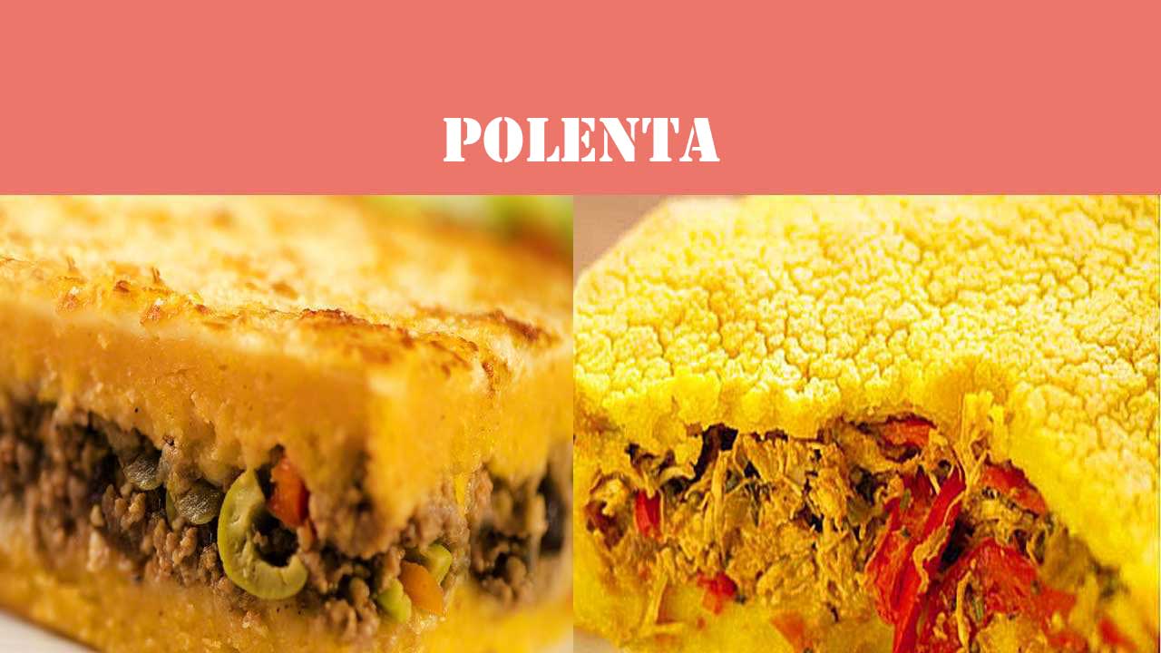 Receta polenta venezolana de carne, atún, pollo