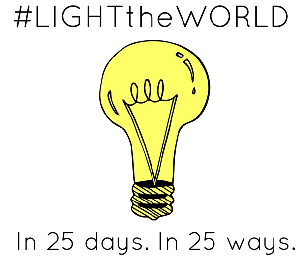 #lighttheworld