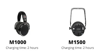 M1000 and 1500's charging time