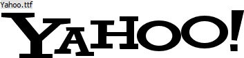 yahoo logo huruf