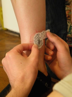 dandelion tattoo