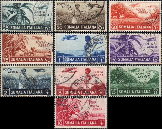 Somalia - 1936 - African subjects