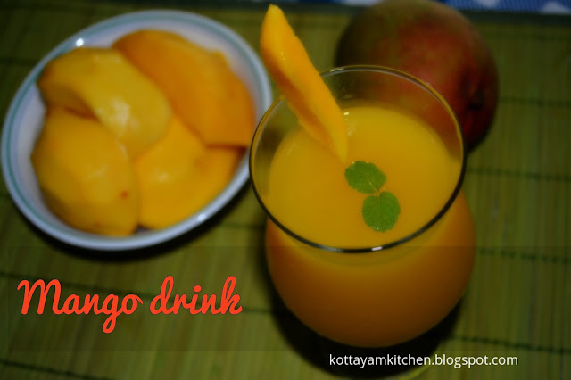 Fresh mango drink#juice# Home made Maaza recipe