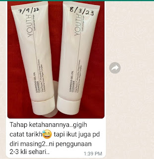 Pencuci Muka Tanpa Bahan Kimia Paraben Youth Skincare Shaklee