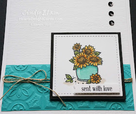 Heart's Delight Cards, Many Blessings, Sunflowers, Stampin' Up! Holiday 2018