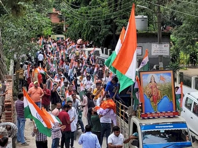 Har Ghar Tiranga: ITBP personnel hoisted the flag at a height of 14,000 feet, Amit Shah started the campaign