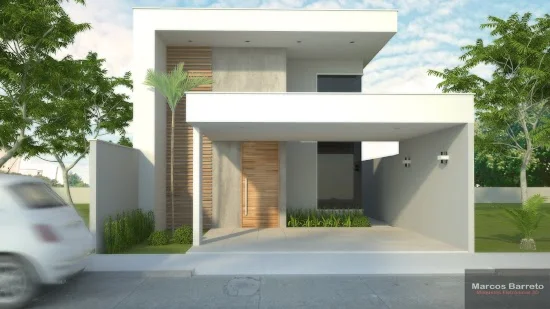 desain rumah minimalis dengan atap dak beton