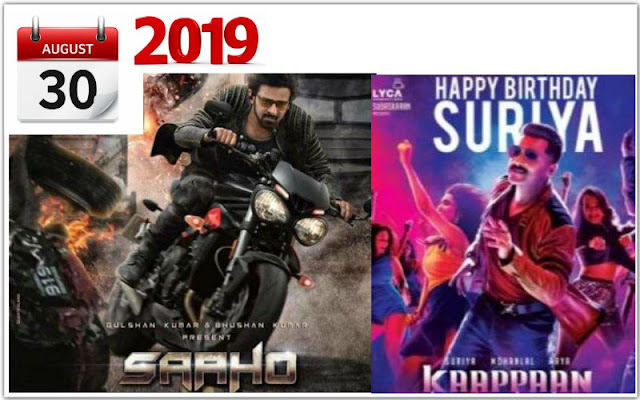 Entertainment News Prabhas Movie is Competing With Surya Movie On August 30