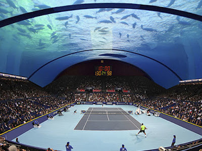 tennis courts seabed